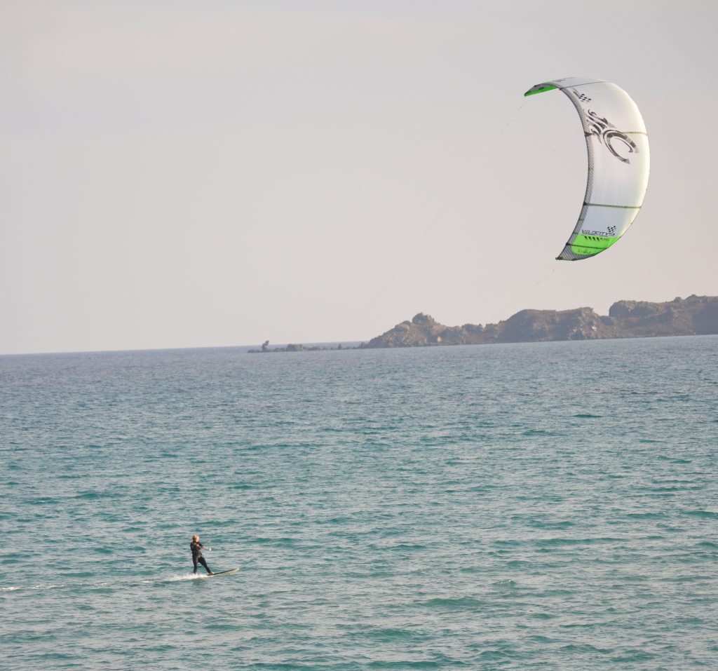 Cath on the Airush Sector - Limnos