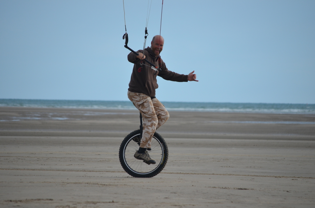 Jonny Kite Unicycling Black Rock Sands
