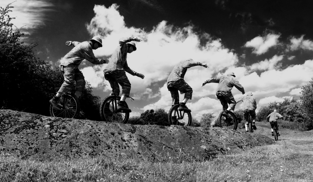 Off road unicycling - wetherby